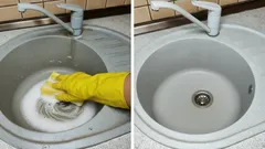 Schone gootsteen zonder chemicaliën: Zo verwijder je gemakkelijk aanslag en vet voor een paar centen