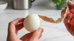 Eieren altijd perfect koken: Simpele tips. De schil laat vanzelf los